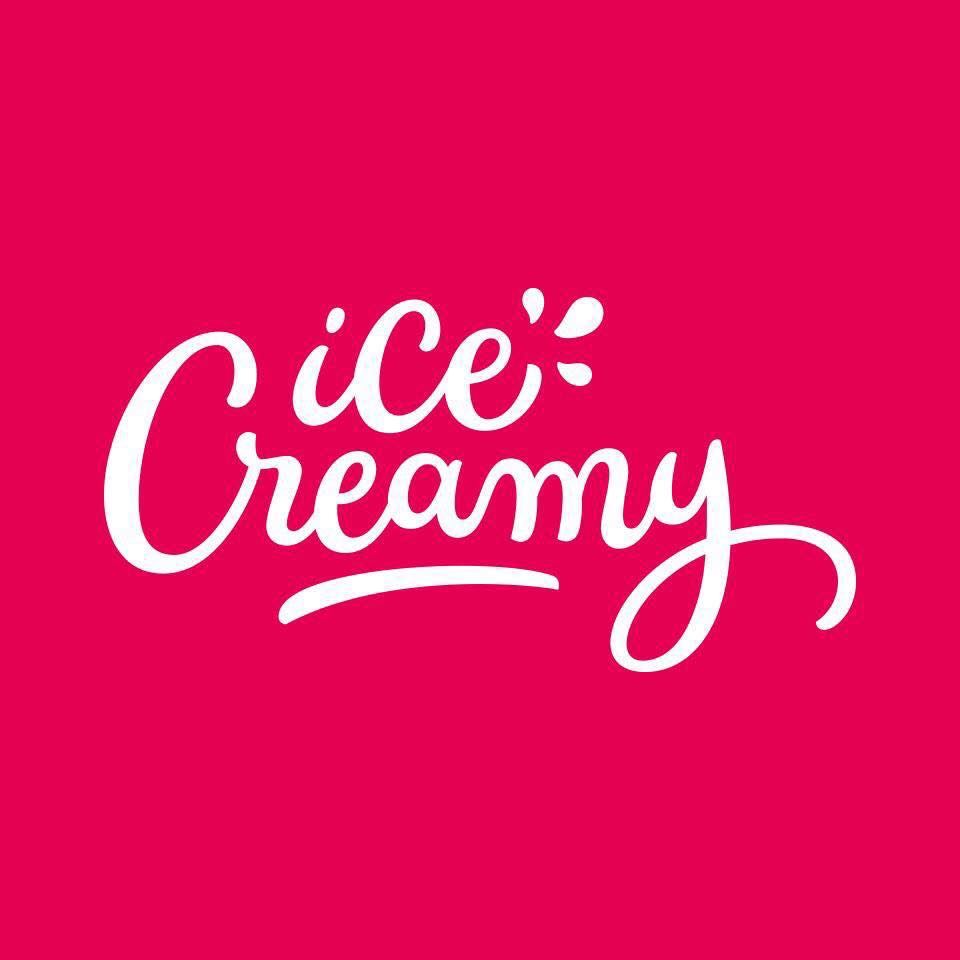 Postagens para a fanpage da Ice Creamy, marca especializada em